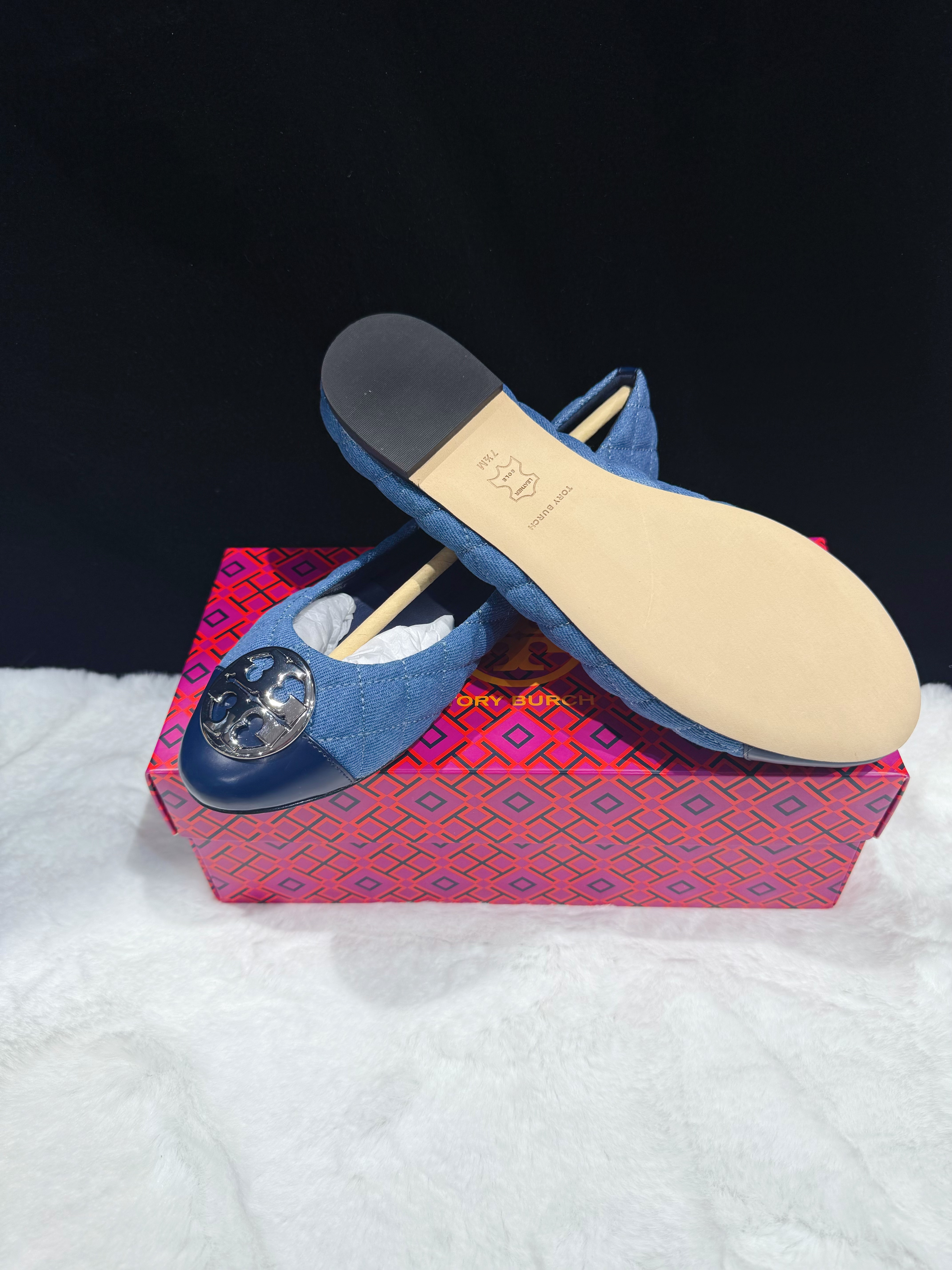 Tory burch Ballet flat denim/7.5