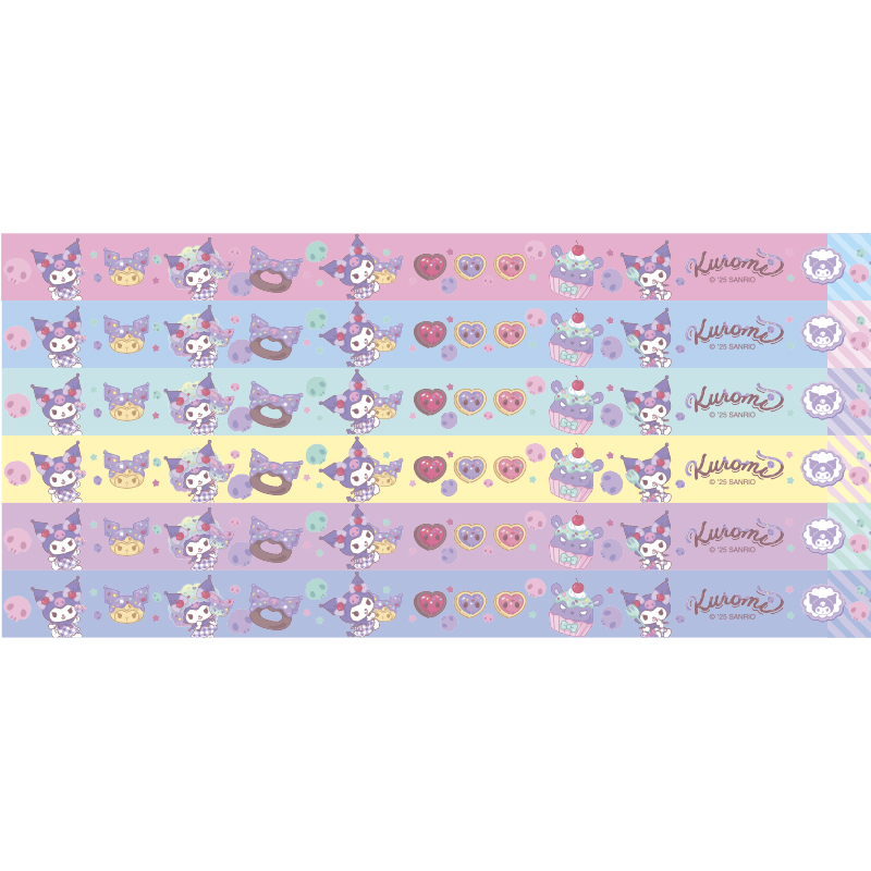 Kuromi "Lucky Stars" Folding Paper (60 pcs) 星星手工紙條 (60條)