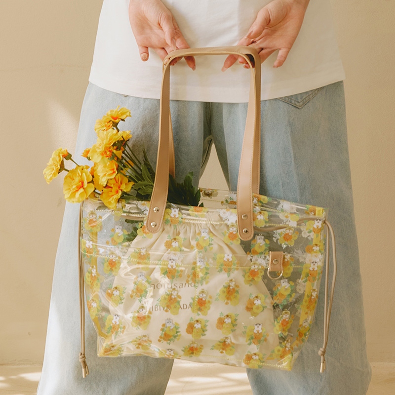 🌸 【預訂】mofusand×日比谷花壇 新品-Tote Bag