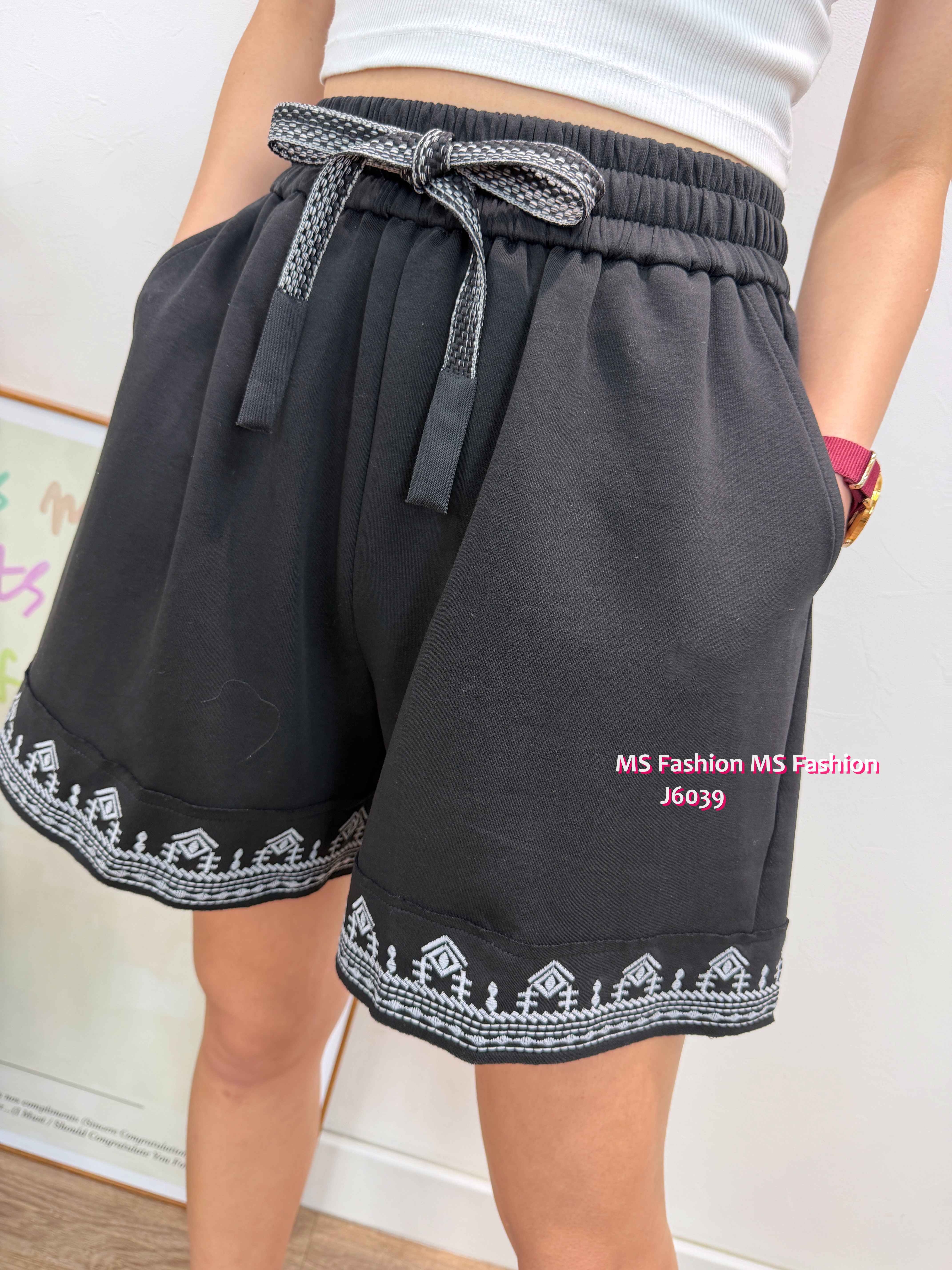 J6039 韓國🇰🇷薄牛仔拼布半裙