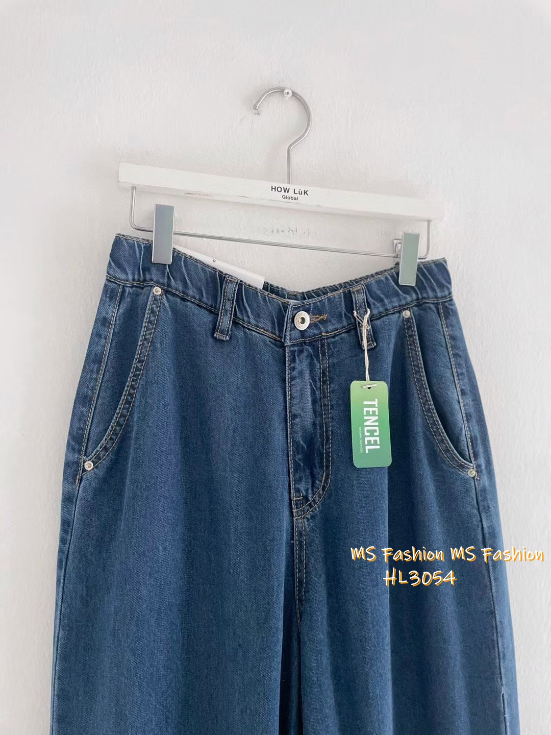 HL3054 韓國🌼Howluk天絲面料闊筒褲