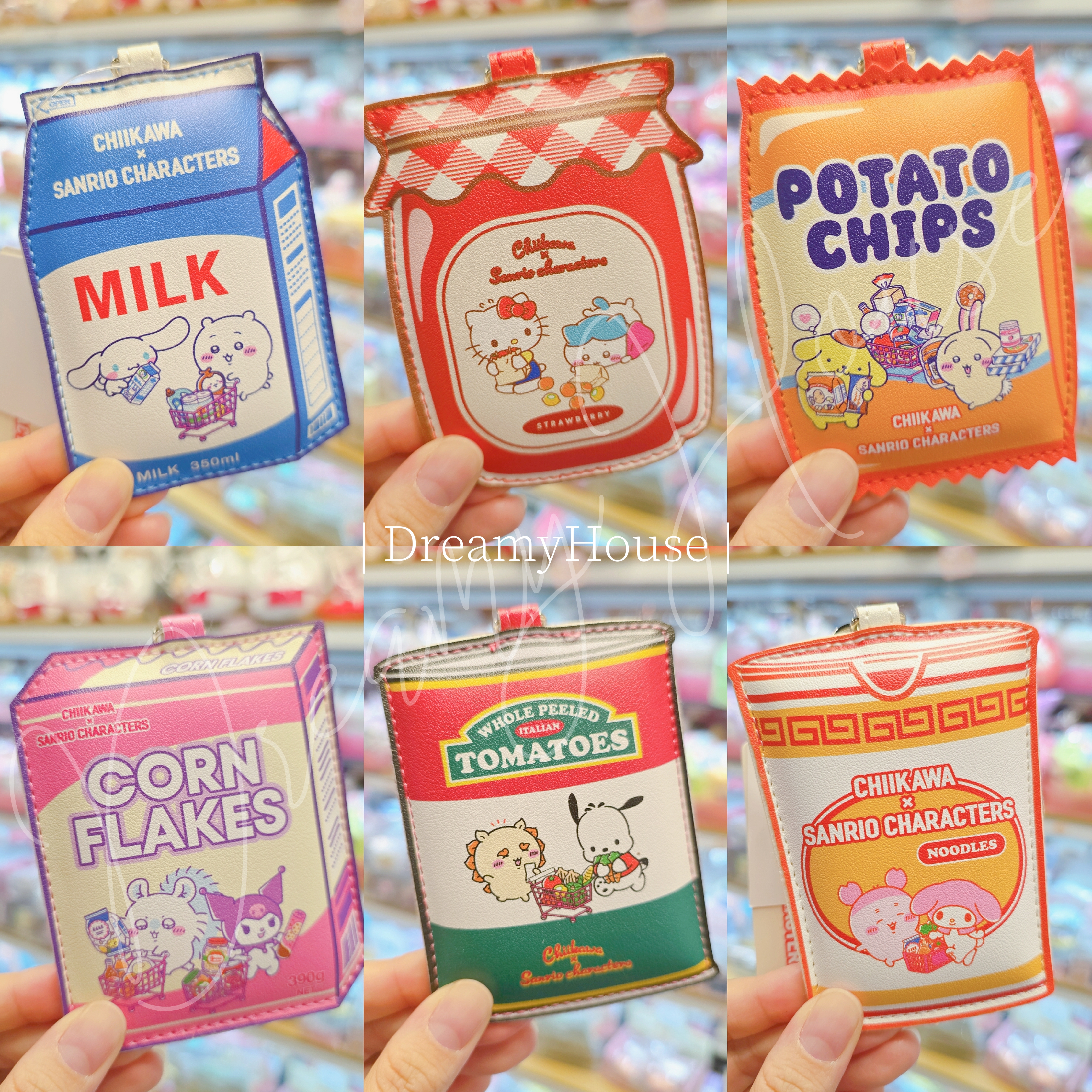 日本 Chiikawa x Sanrio characters 卡套