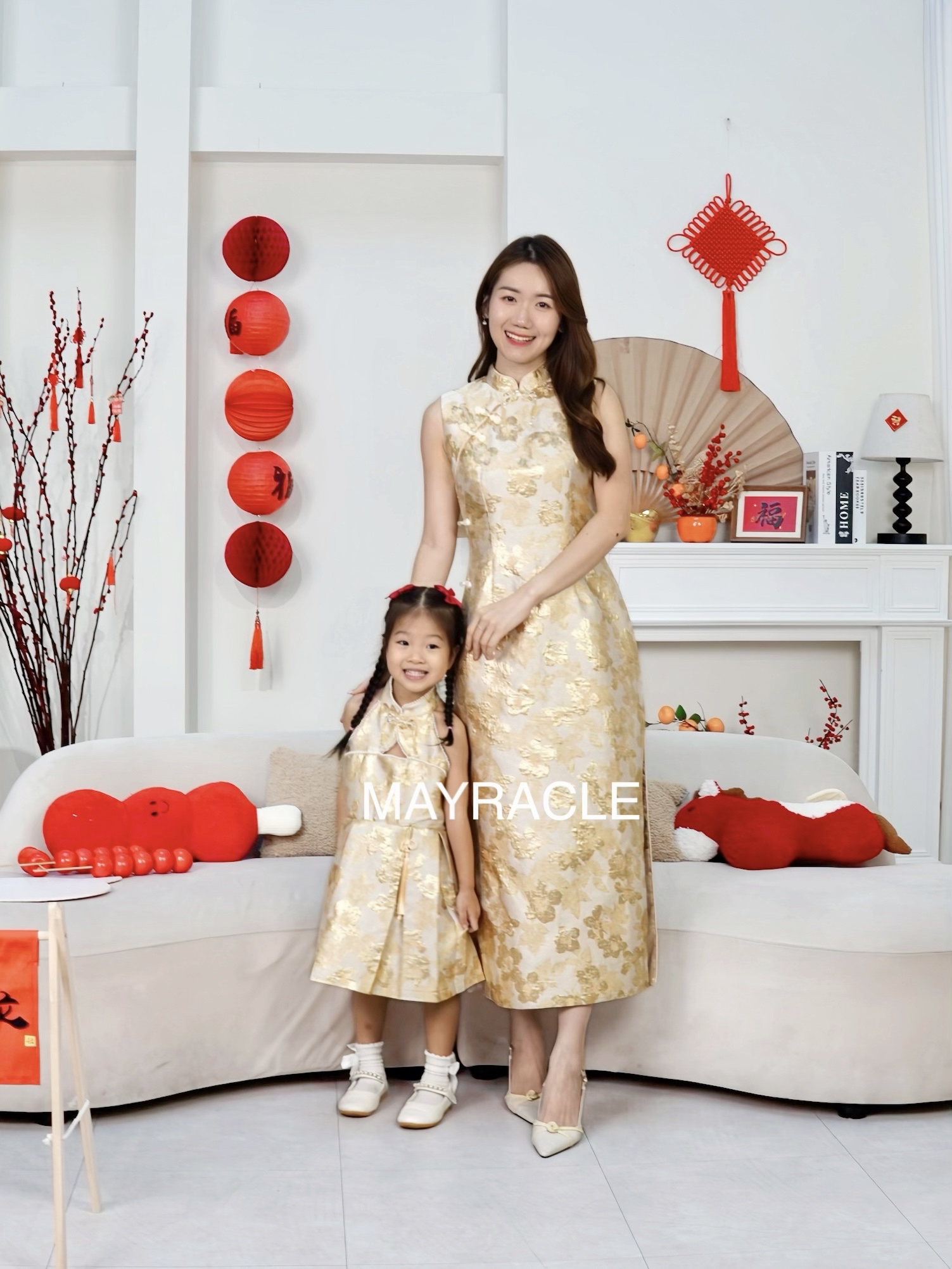 [PRE-ORDER] CNY 2027 Wang (旺) Girl Cheongsam