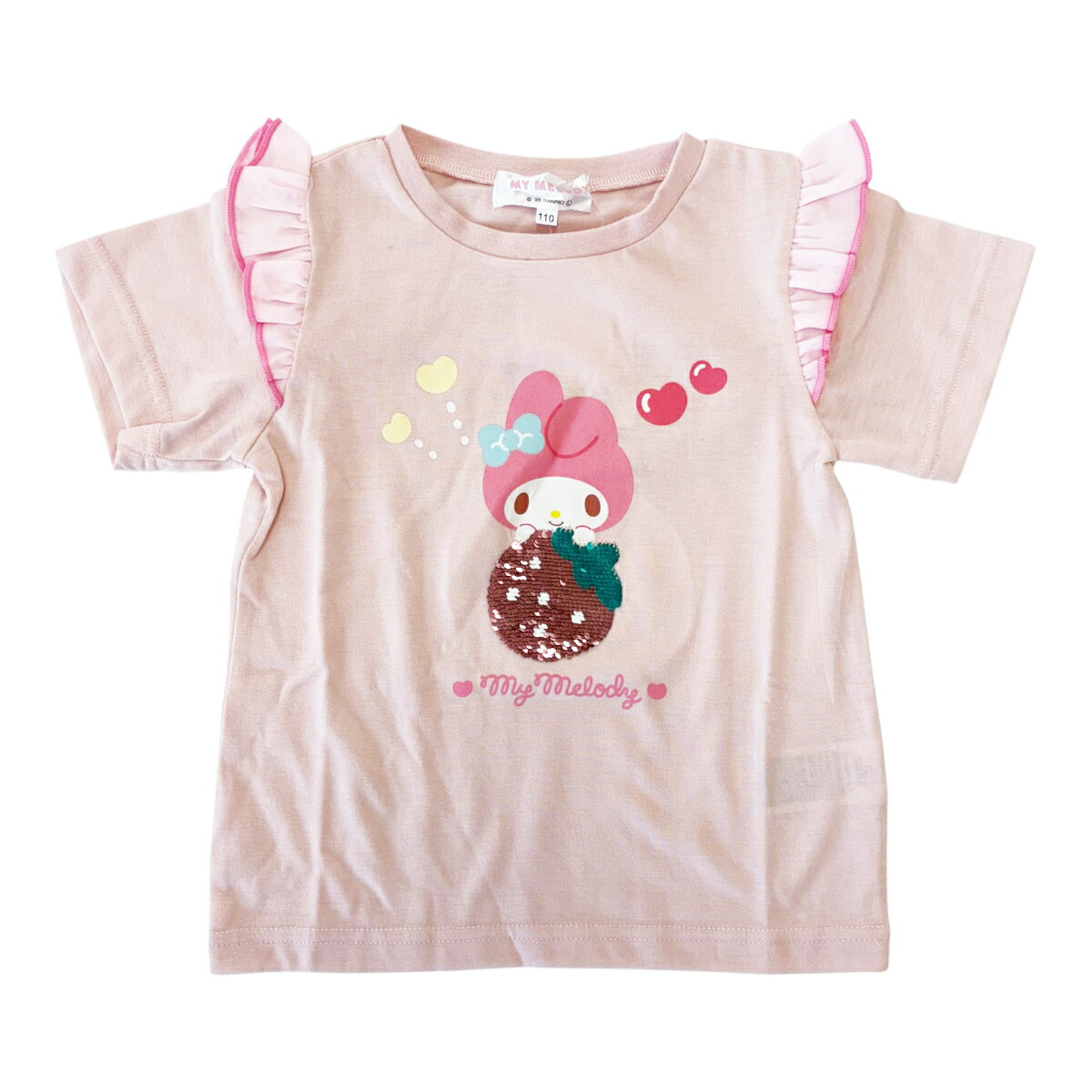 🆕【⭐訂購⭐】🇯🇵日本直送 🌀#Sanrio 閃閃珠片短袖 tee［6款選］ 🌀 [PLFA-0091] [260627]