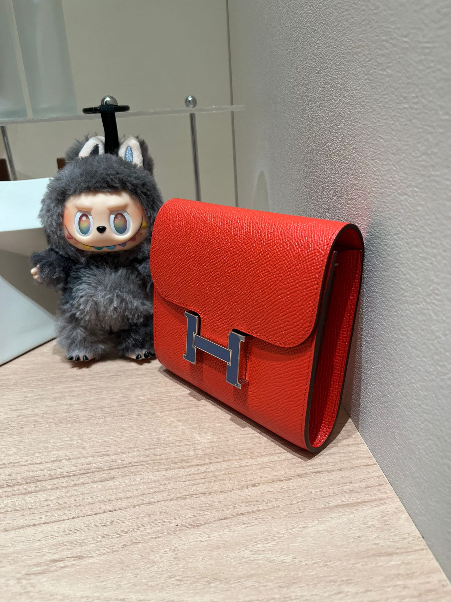 Hermes Constance Wallet Stamp C 100%Authentic, 98%New ✅Box