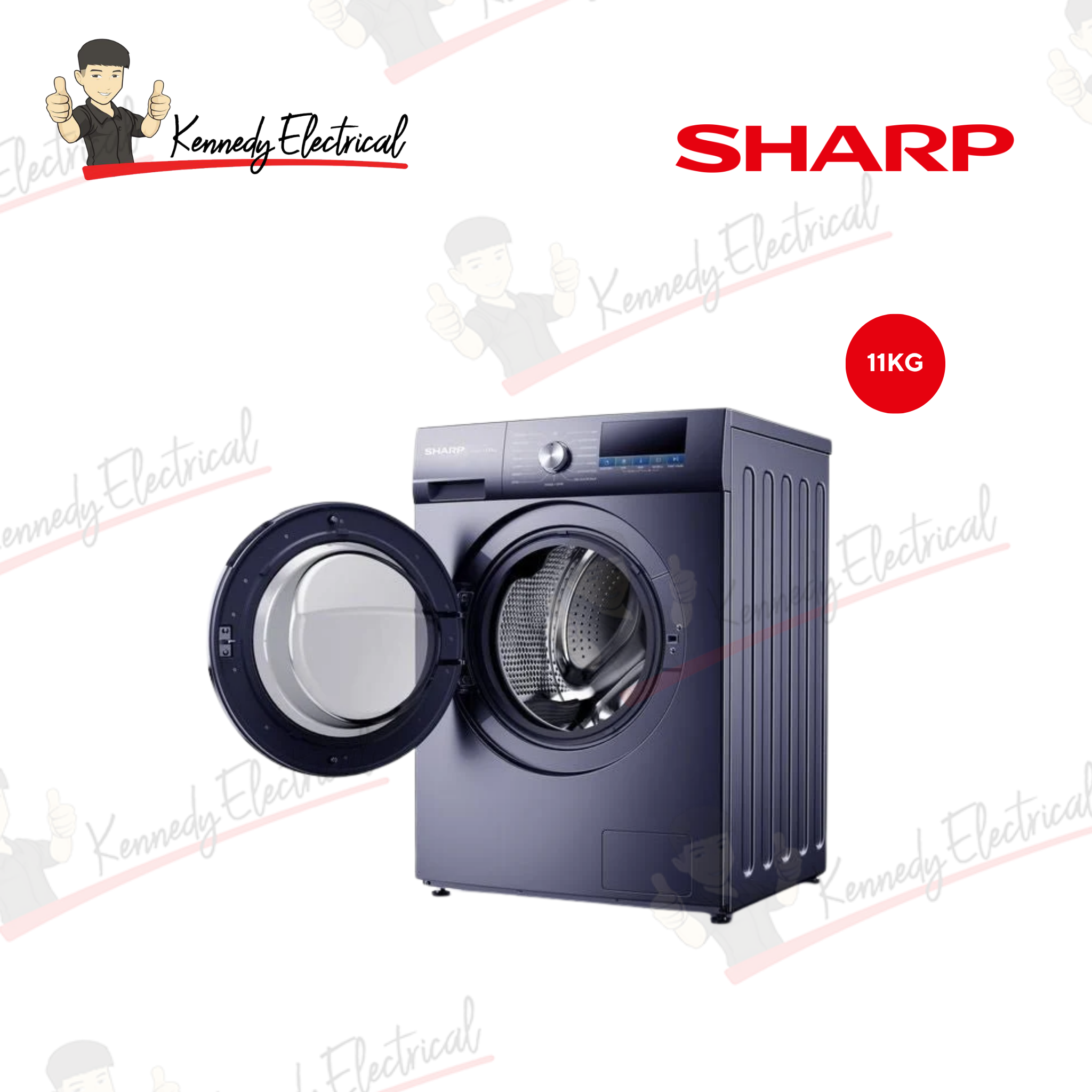 Sharp 11kg/7kg Pro-Flex Washer Dryer Combo (ESDX11APB)