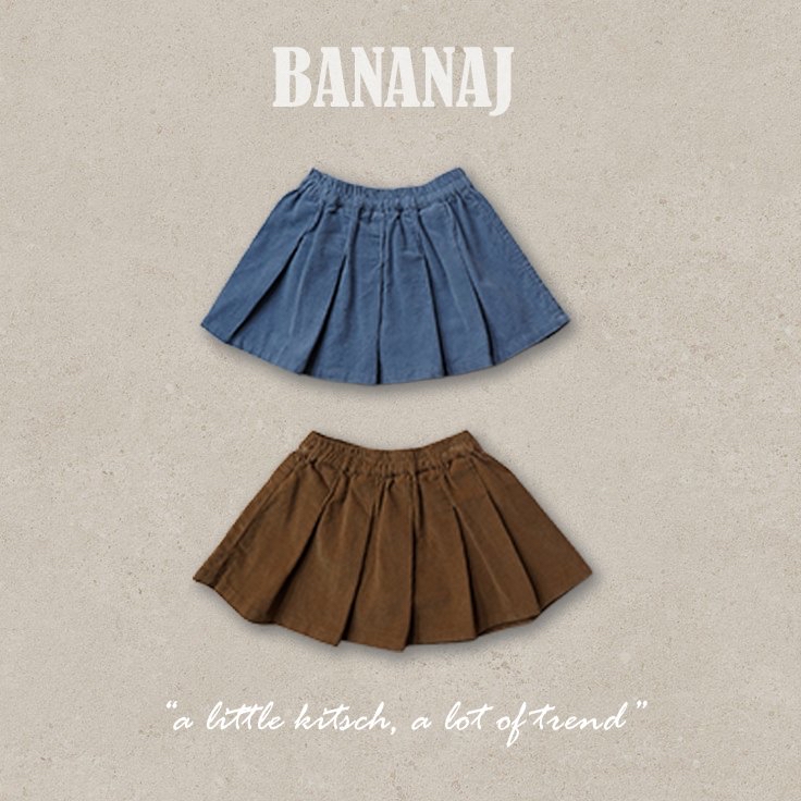 Bananaj | Piava Corduroy Skirt