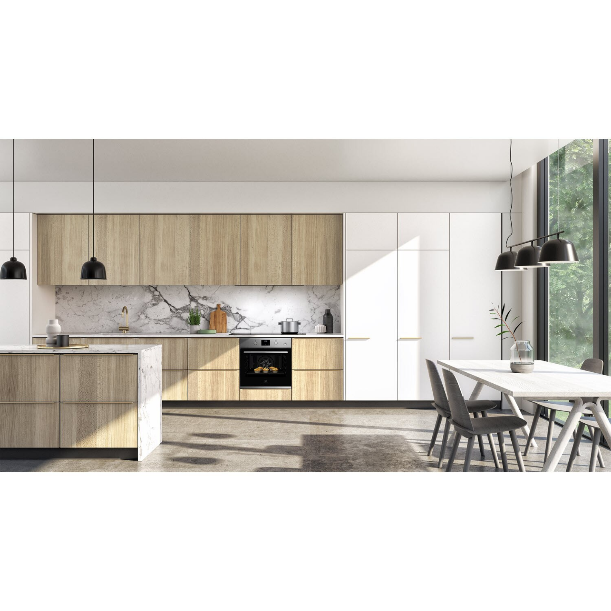 Electrolux 60cm UltimateTaste 500 SteamBake Built-in Oven (KODGH70TXA)