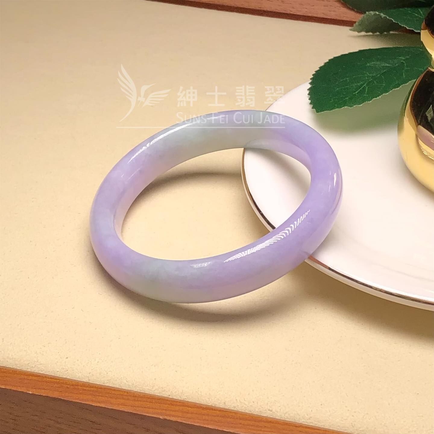 木那濃紫春彩福鐲54.9mm