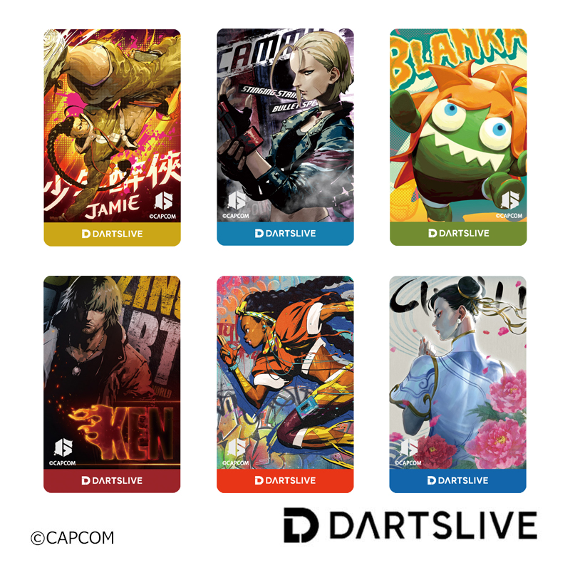 DARTSLIVE x STREET FIGHTER 6 DARTSLIVE CARD