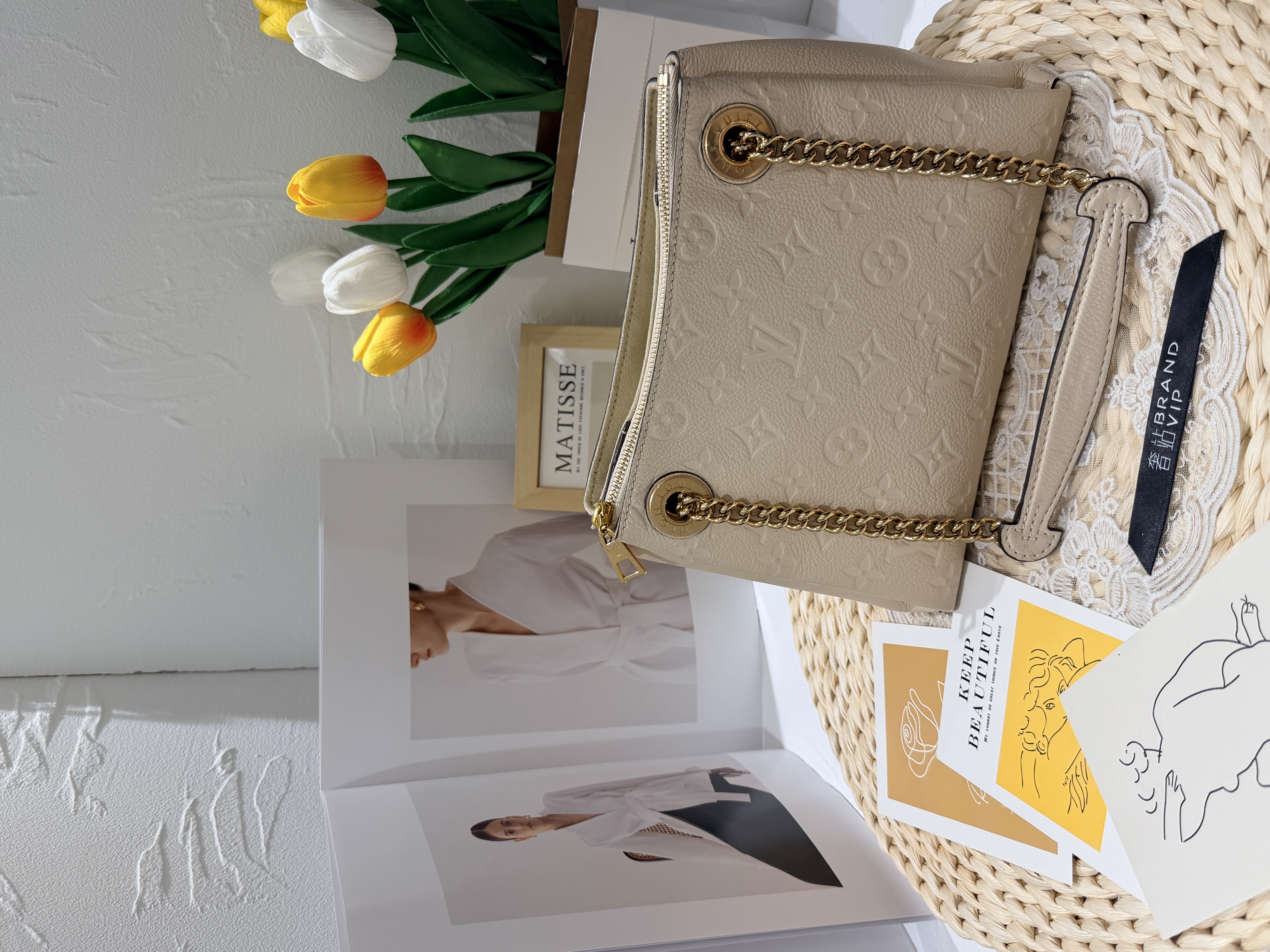 Louis Vuitton Monogram Empreinte Surene BB