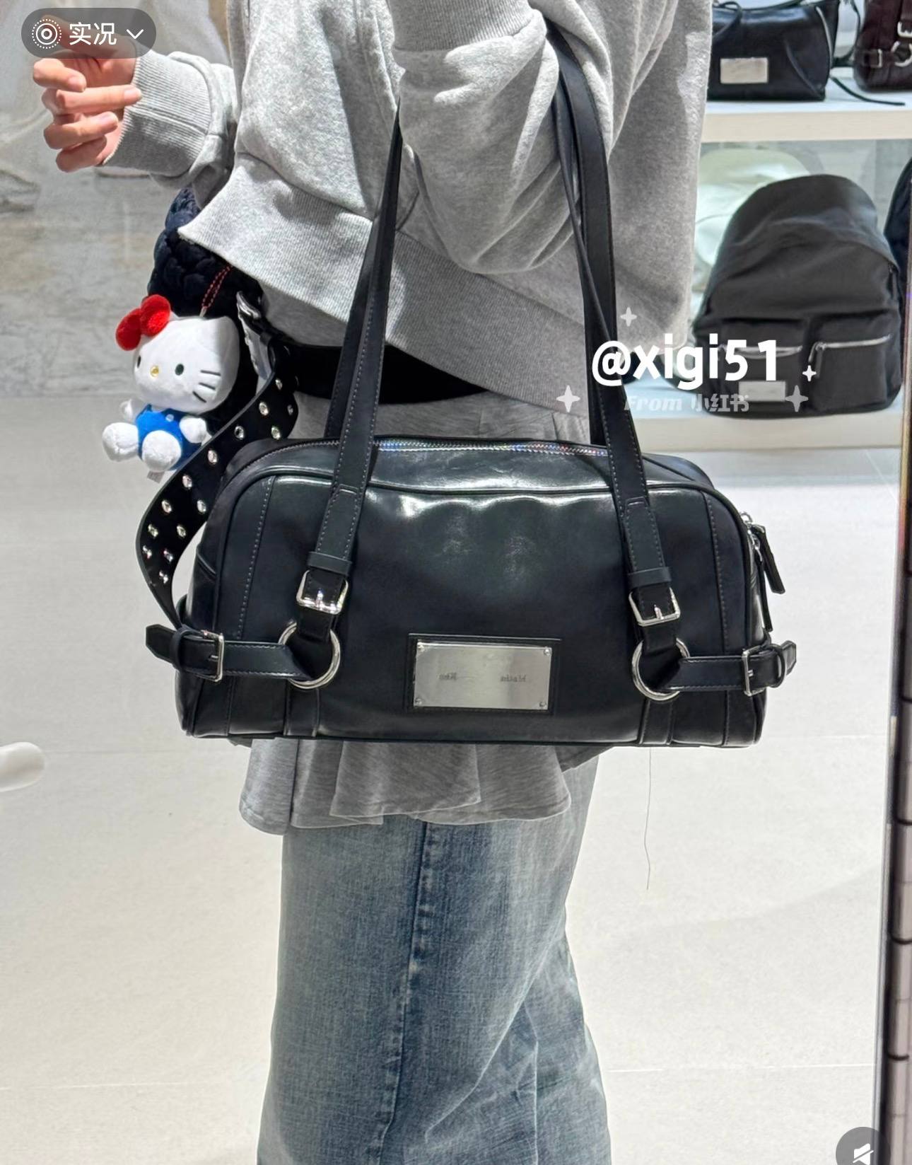 🇰🇷MATIN KIM 机车单肩包✨