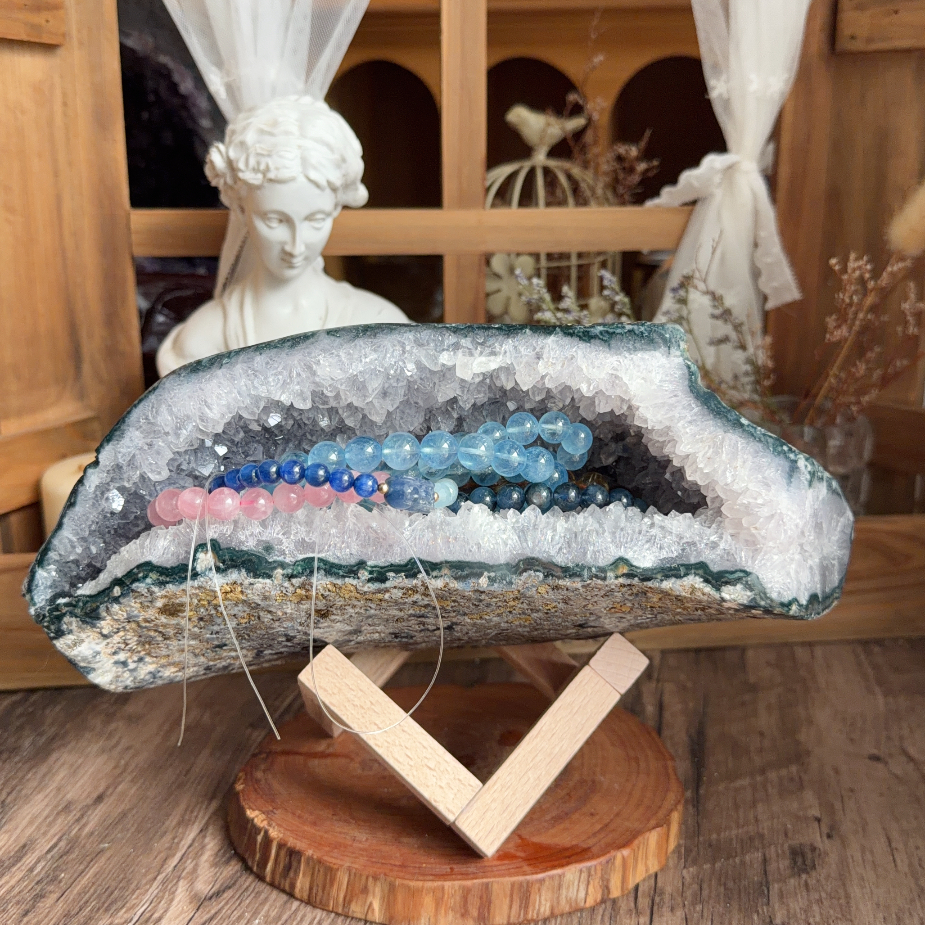 全拋光瑪瑙紫水晶錢袋子