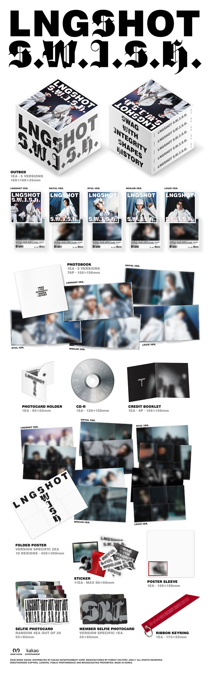 EP ALBUM [S.W.I.S.H.] Standard Ver.