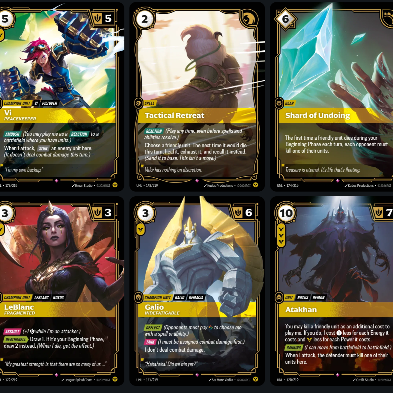 Unleashed - Rare - Order Rune (Set 3)