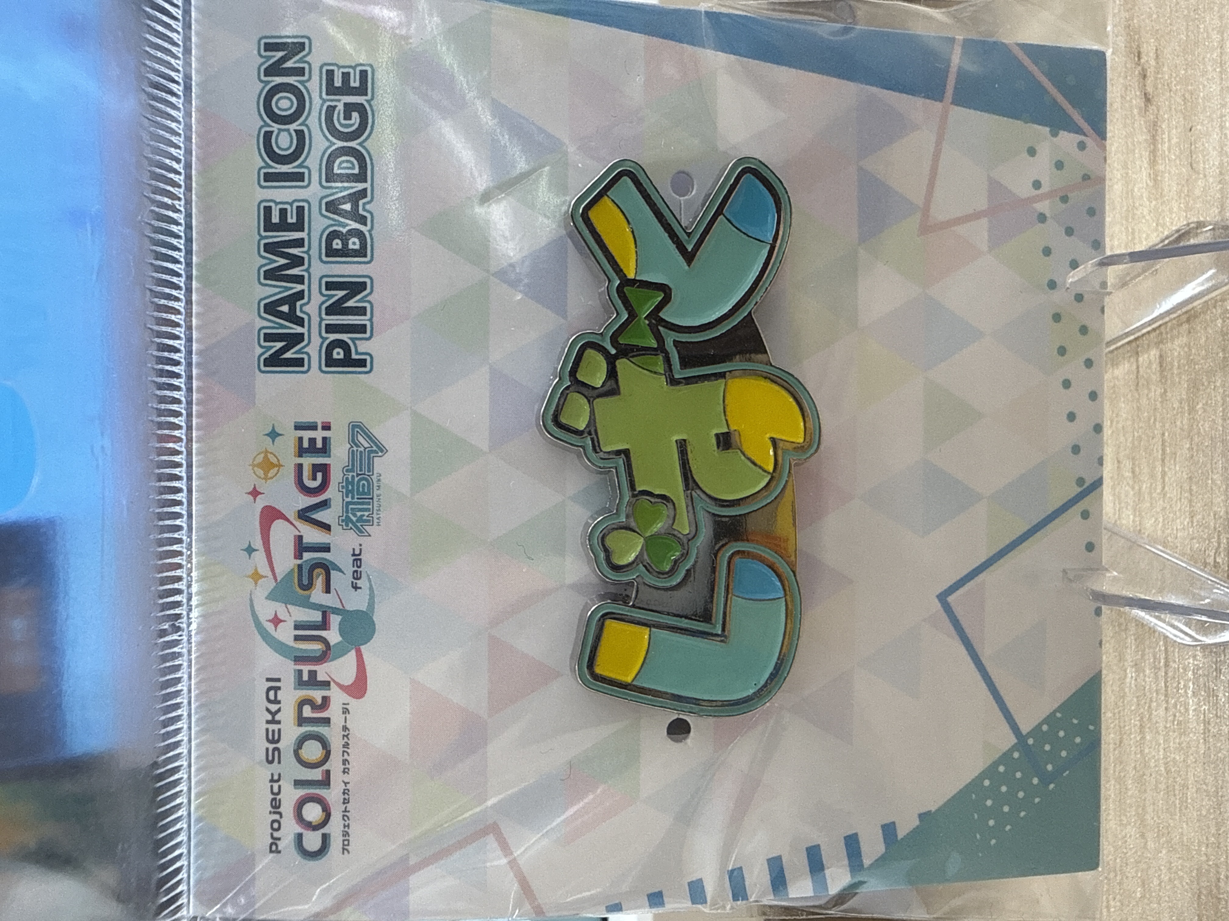 世界計劃 金屬名牌徽章 日野森雫