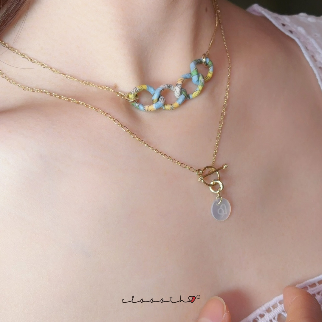 附有貝殼吊飾的項鏈