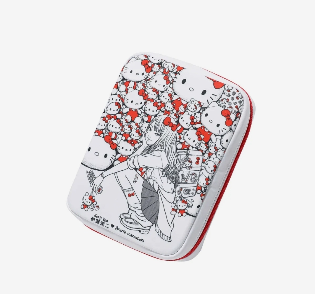 伊藤潤二  × Sanrio × niceghostclub 聯動限定系列｜Pouch