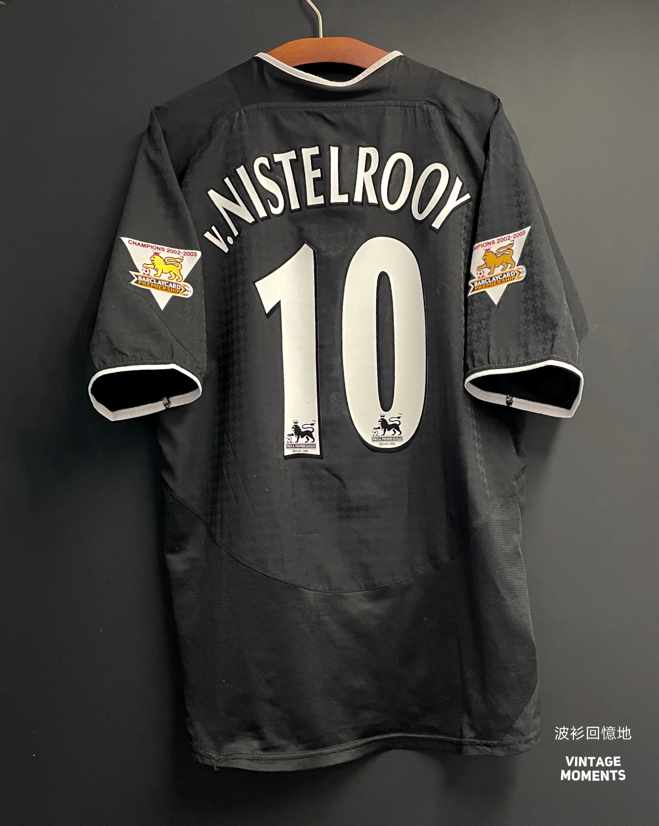 曼聯03/04客場 雲佬 MANCHESTER UNITED AWAY SHIRT NISTELROOY 