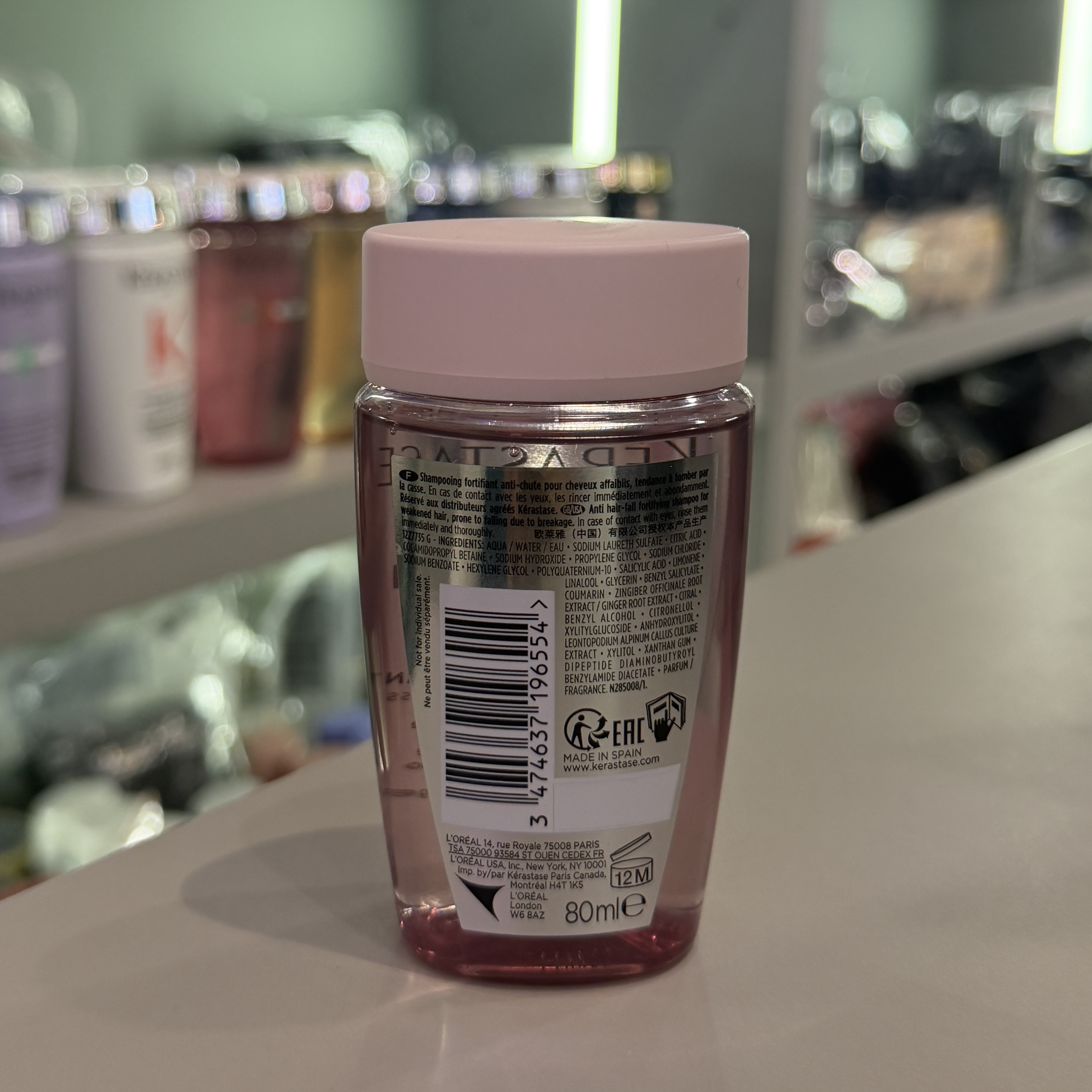 KERASTASE GENESIS BAIN HYDRA-FORTIFIANT 卡詩 柔滑防脫髮浴發乳 80ml 