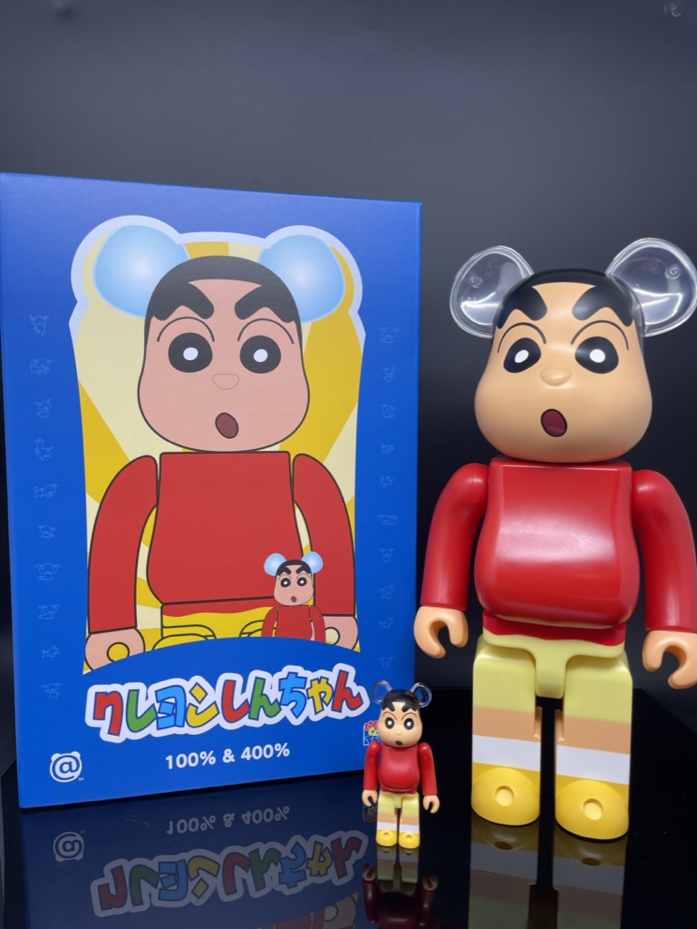 Bearbrick 蠟筆小新Crayon Shin-Chan 100% & 400% | 啤膠里 Bearbrick 蠟筆小新Crayon Shin-Chan 100% & 400% | 啤膠里