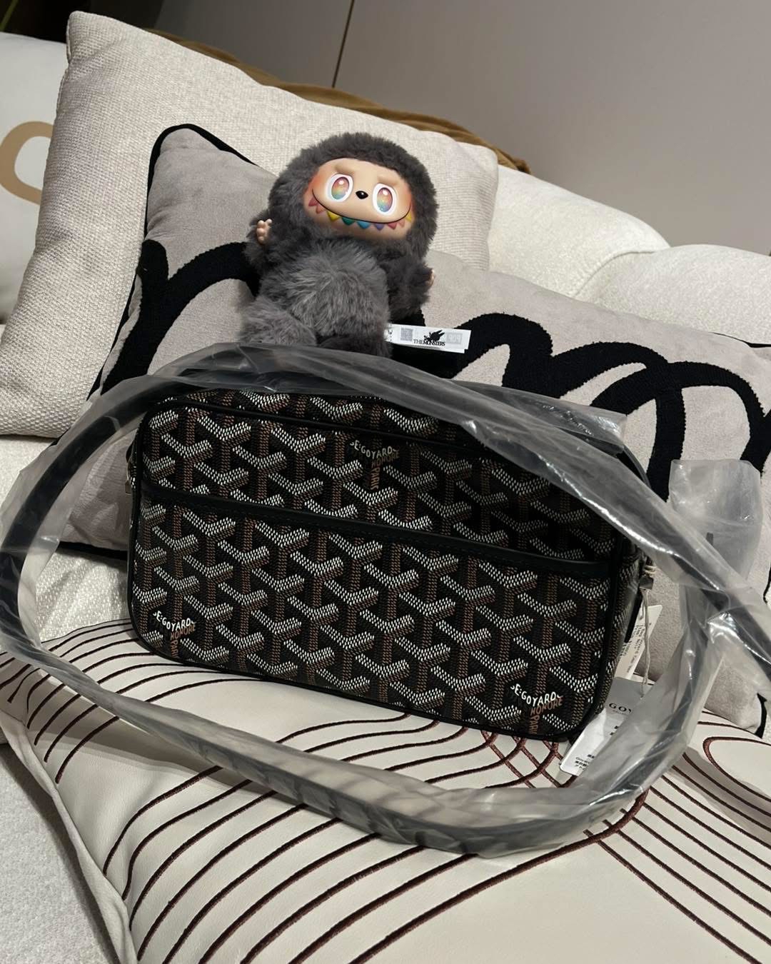 全新 Goyard cap vert pm bag NOIR 黑色camera bag  100%Authentic ,100%new ✅專門店收據✅dust bag✅紙袋