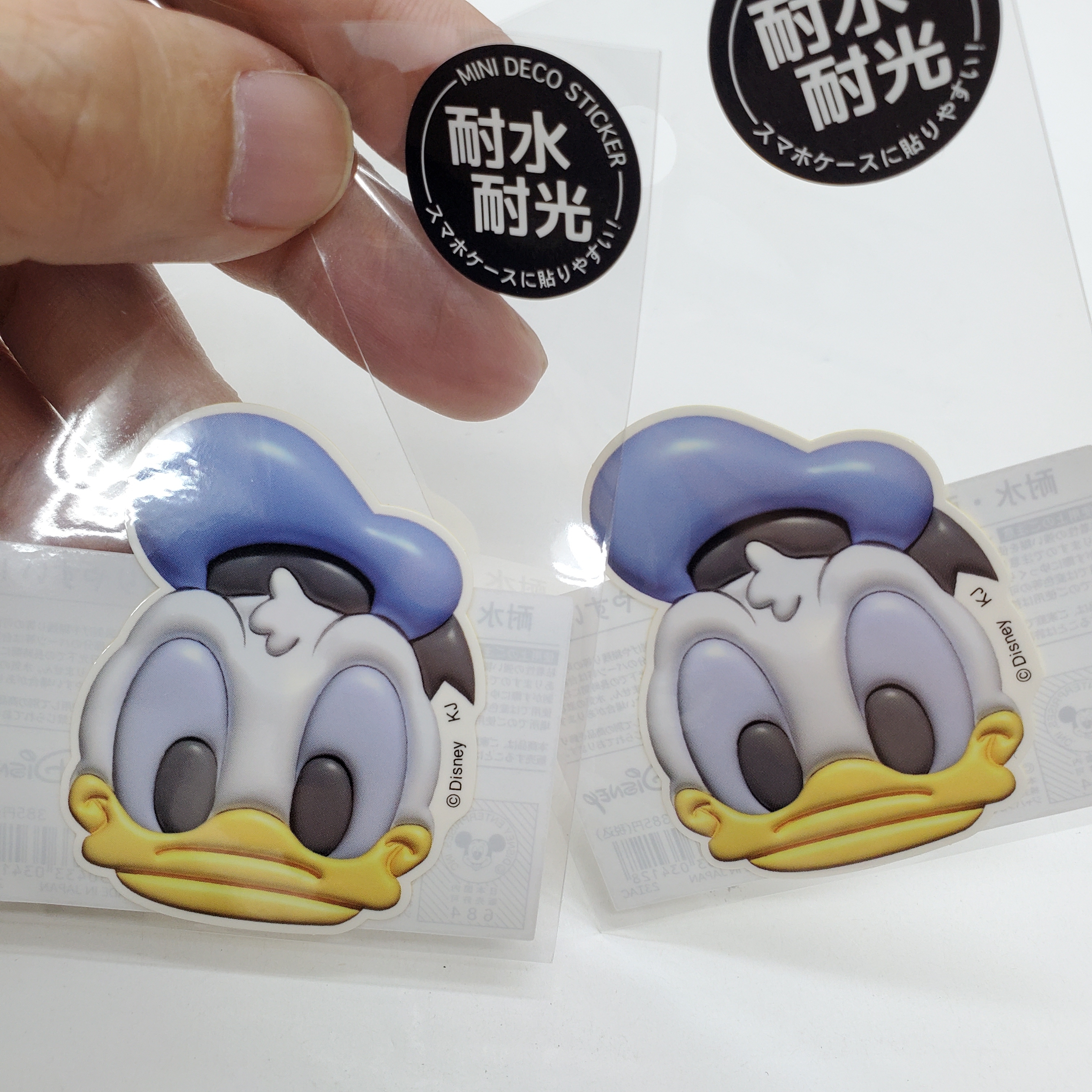 [現貨] [日本製] DONALD | 耐水耐光貼紙 {TF2311202}