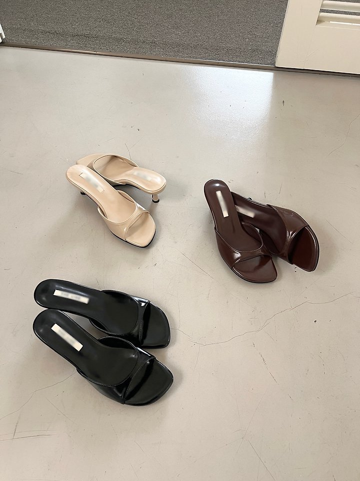 Open-toe Kitten Heels (3 colors)