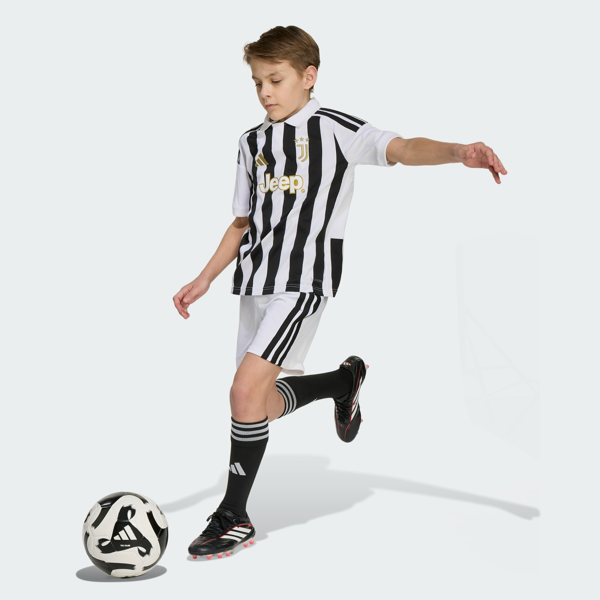 ⚫⚪現代進化  Adidas Juventus 祖雲達斯 2026-27 主場童裝球衣  (可加印字章) KB8836