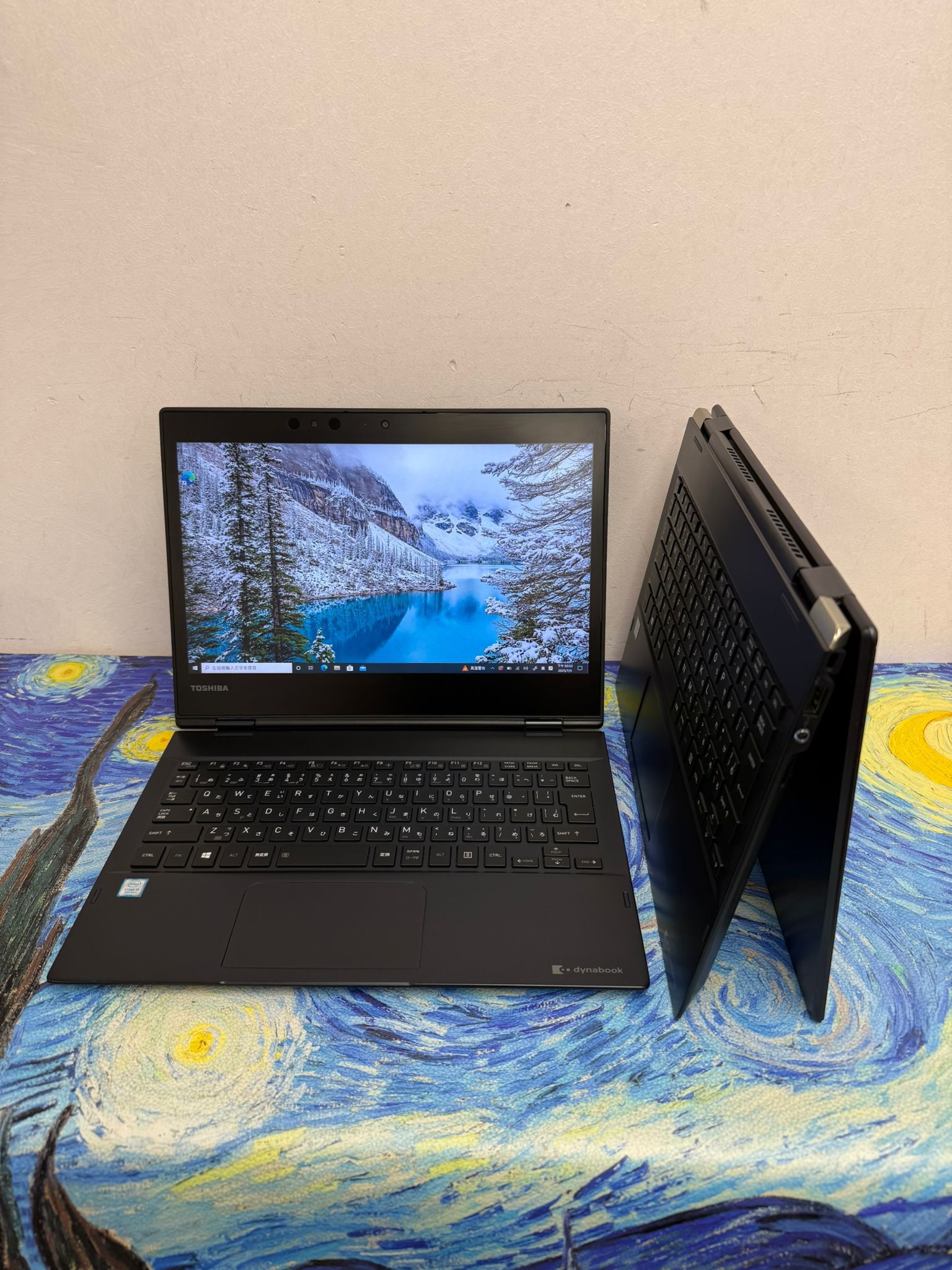 (360度Touch文書機,可插sim卡💗日本東芝 超輕薄🔥)Toshiba Dynabook i5-8250U /8GB Ram/256GB SSD/Touch Mon/Type C充電/360度摺機/Laptop/Notebook/Windows機/Office 