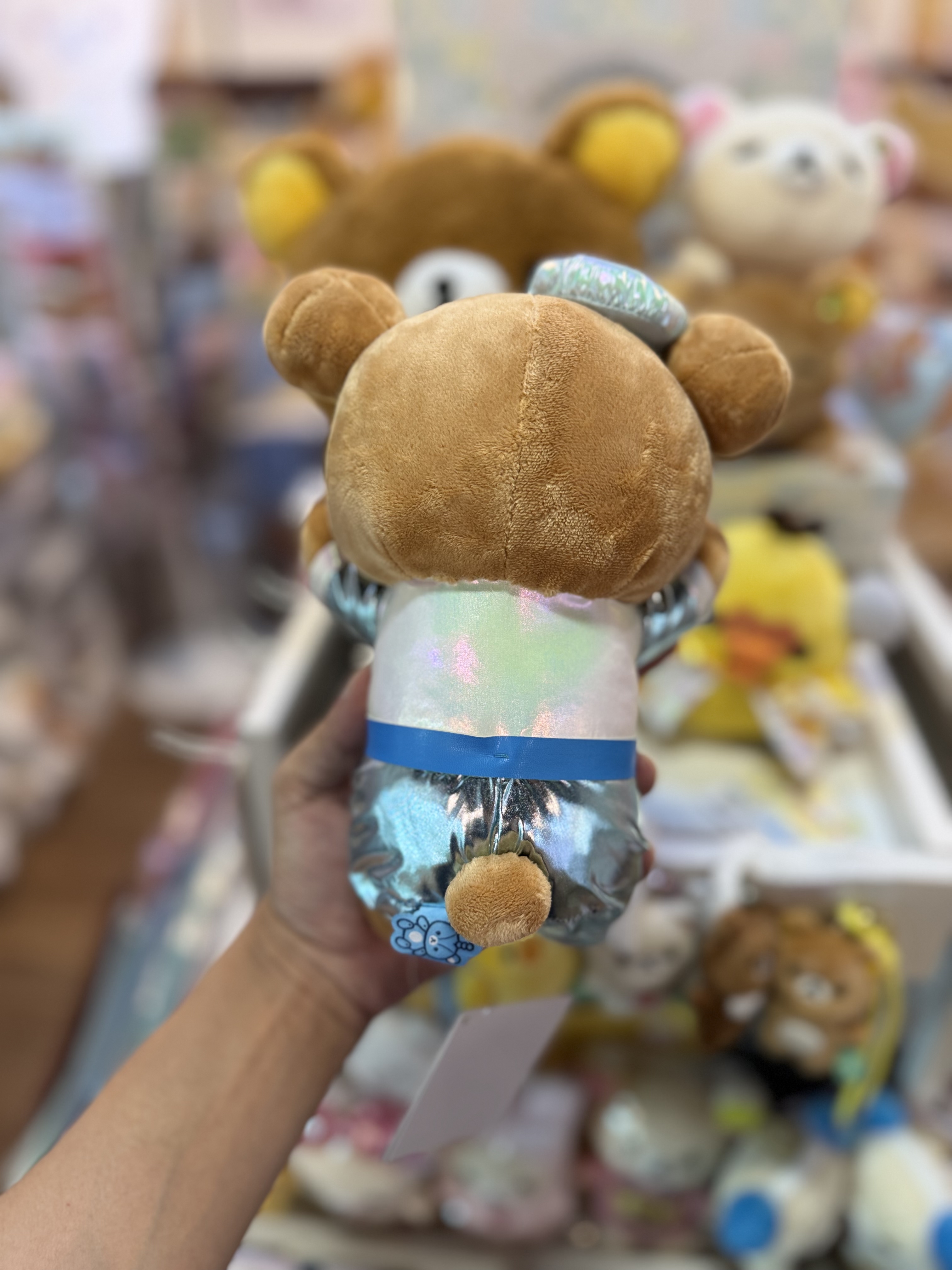 《現貨》全新rilakkuma 實驗室系列公仔 （耳仔可拉（小熊帽子可拉））