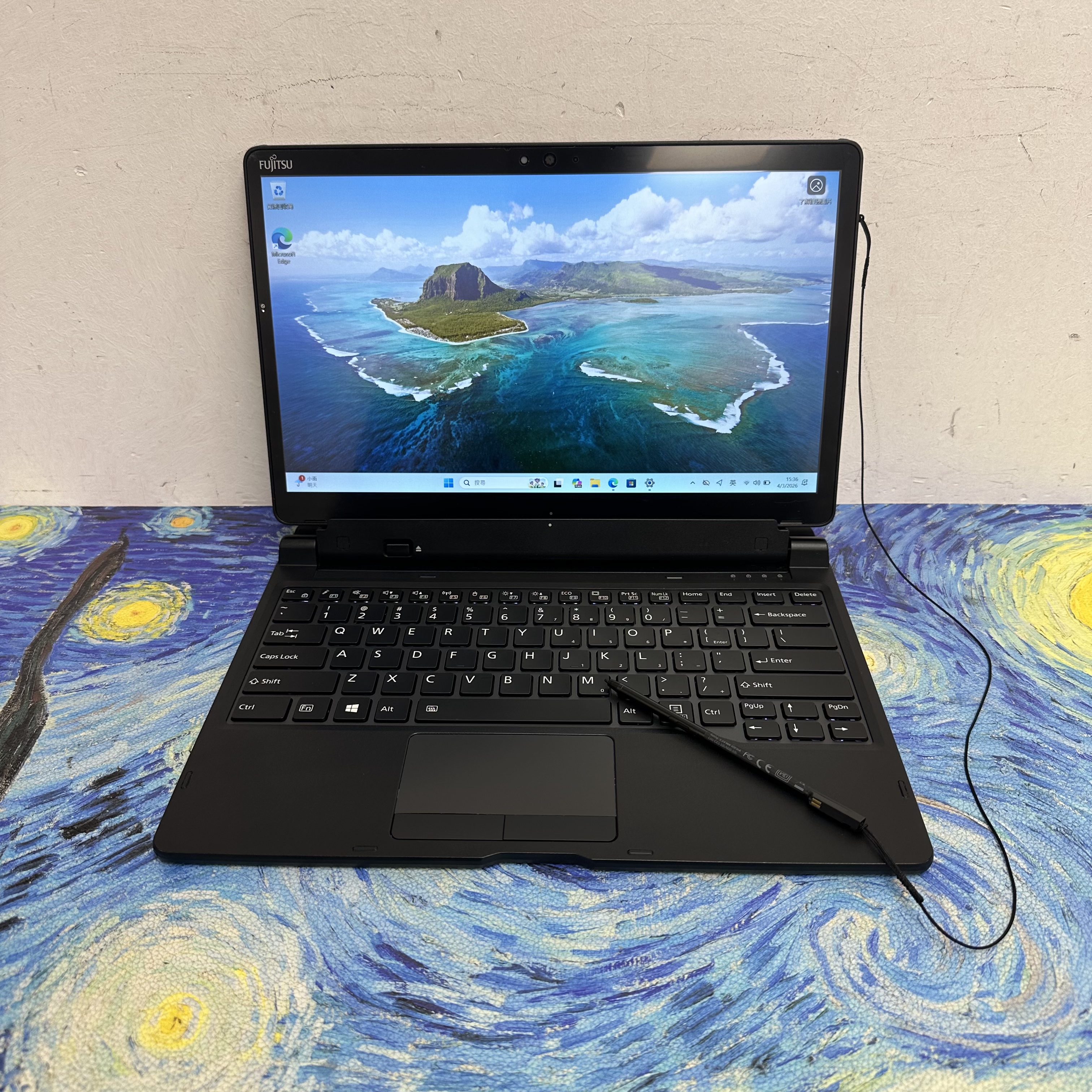 (13寸 超輕薄機身 Touch Mon Fujitsu🔥) Fujitsu 富士通 i5-8365U/8GB Ram/256GB SSD/超靚機身/ 超輕薄/ Laptop / Notebook / 抵用文書機 / Tablet / 平板 / Movie / Netflix / 分拆式鍵盤