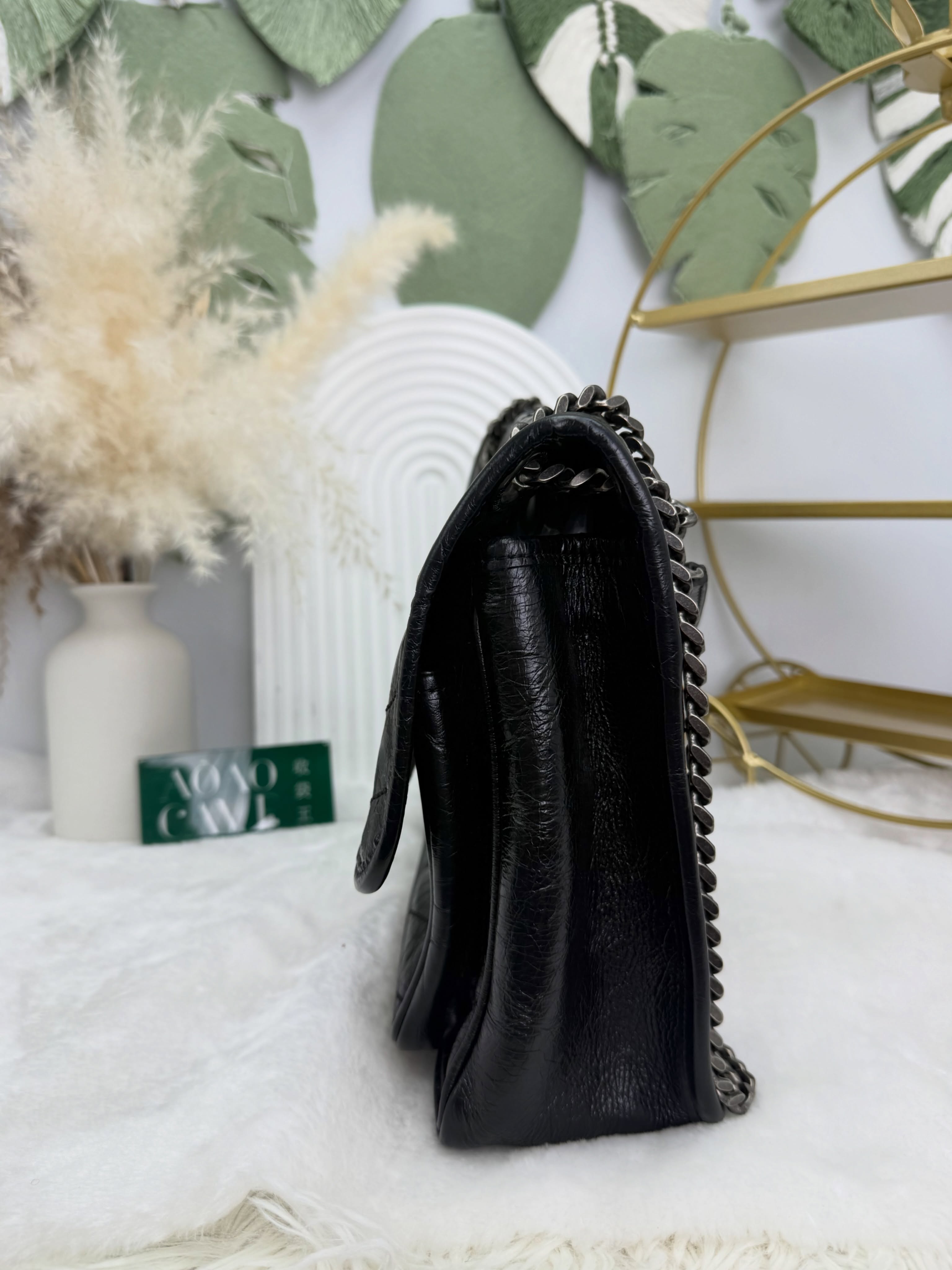 YSL👜 PRE OWNED 🛍️黑色Niki🖤