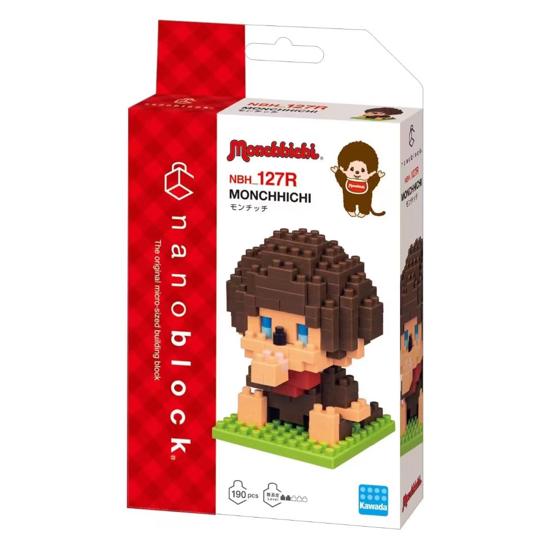 日本直送 Monchhichi 蒙奇奇 nanoblock 微型積木