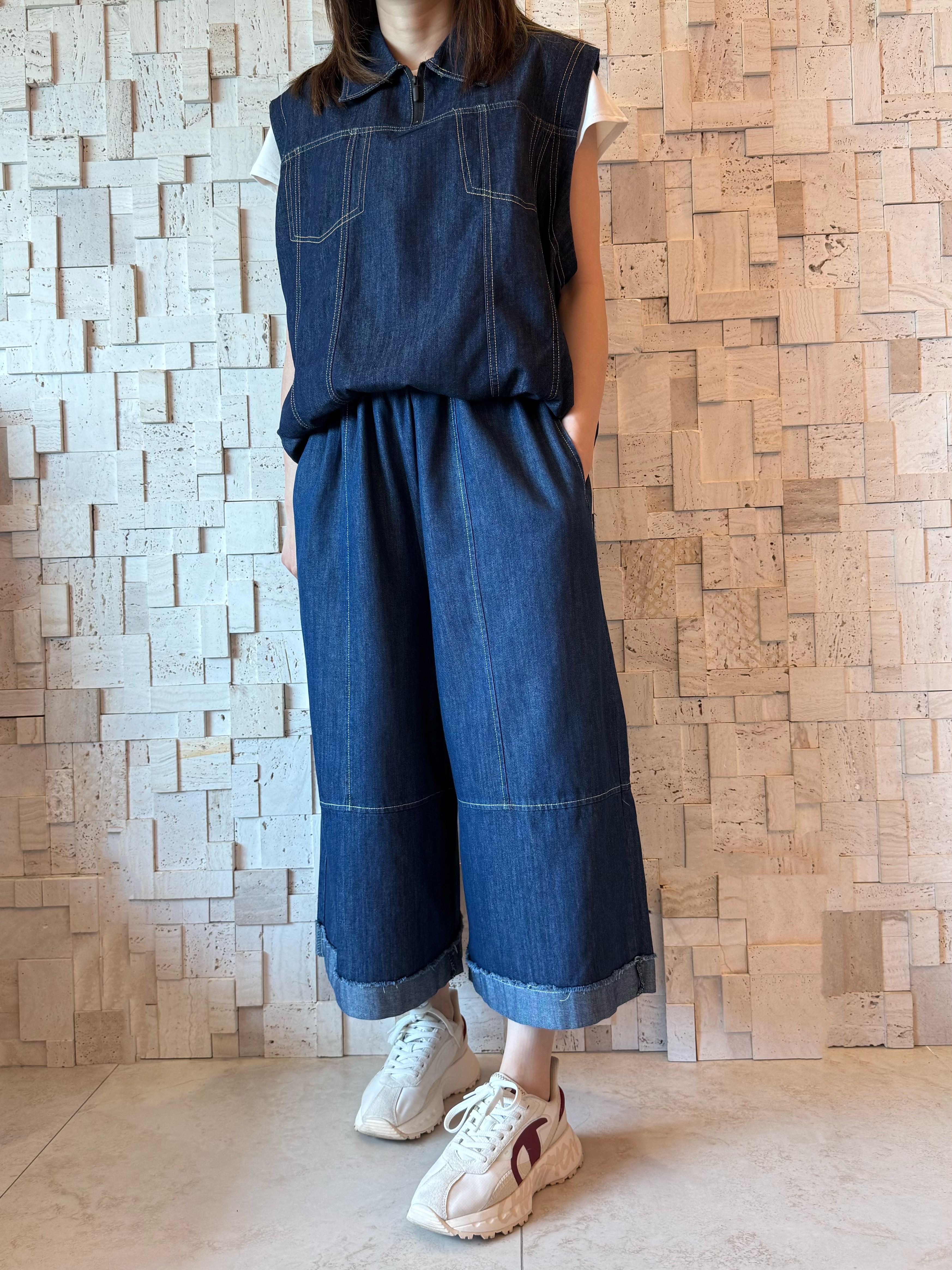 #2111 牛仔布工裝背心🔥