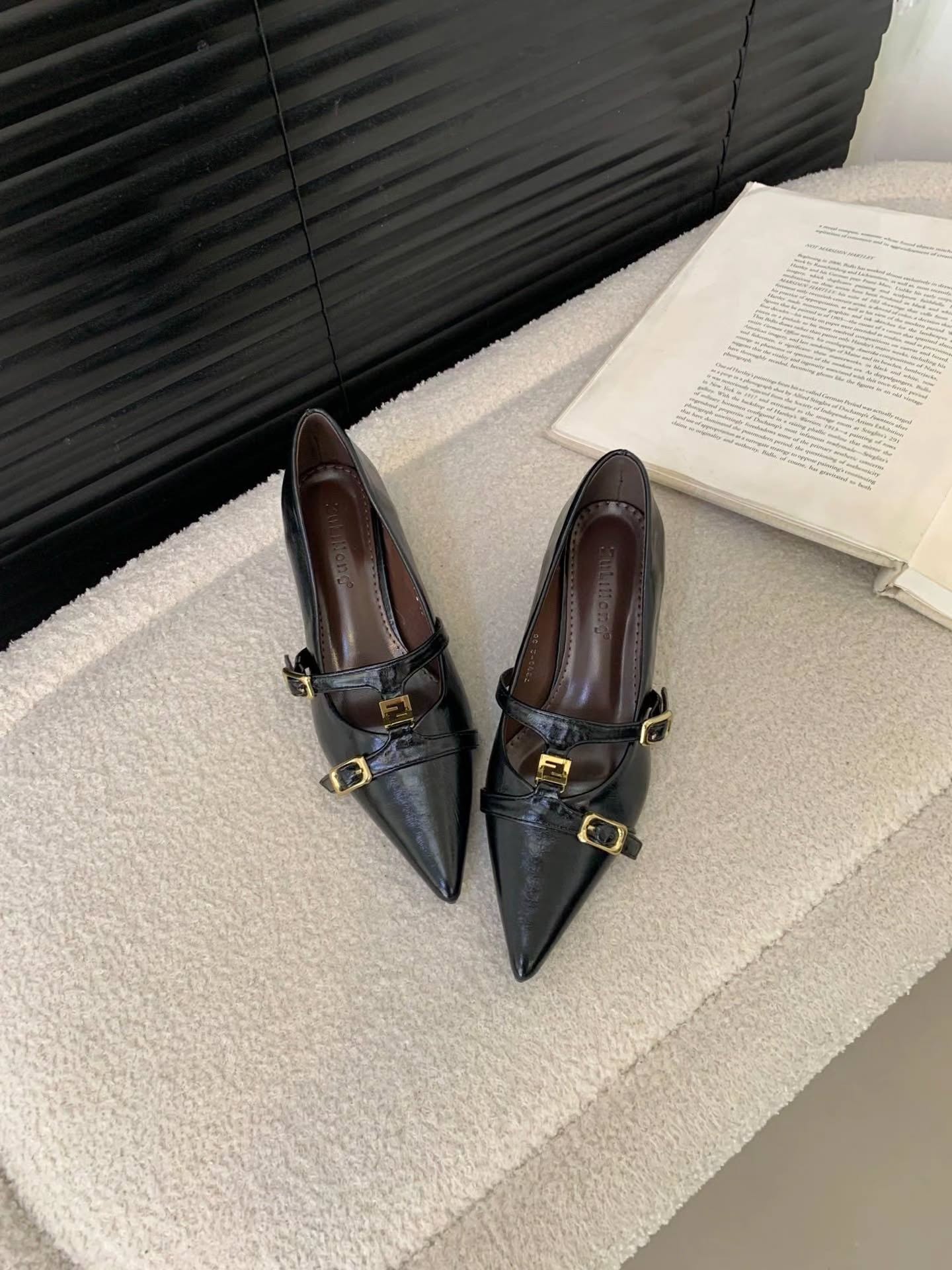 7388-2 法式气质玛丽珍高跟鞋🇨🇳