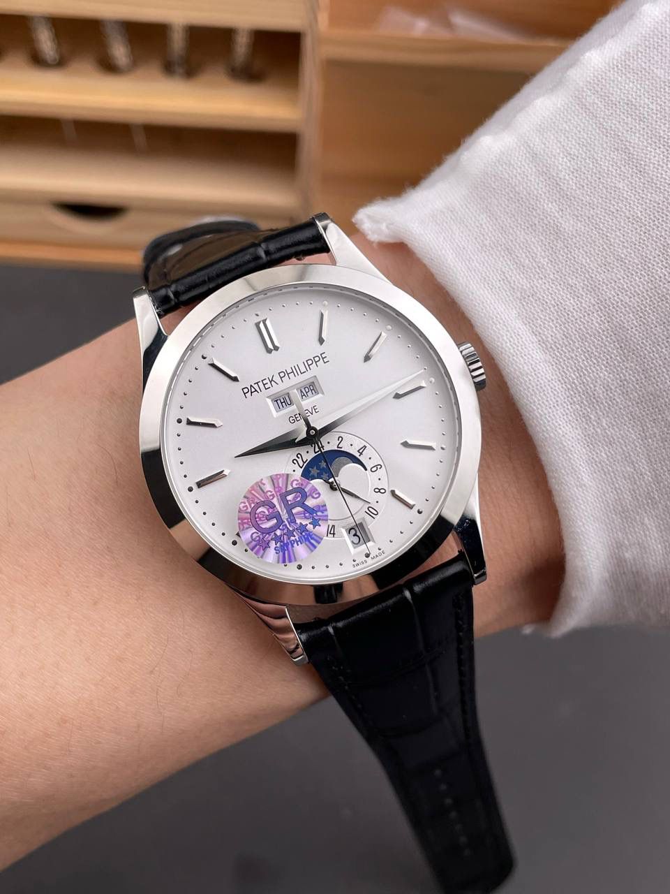 百达翡丽复杂功能系列男士自动机械腕表