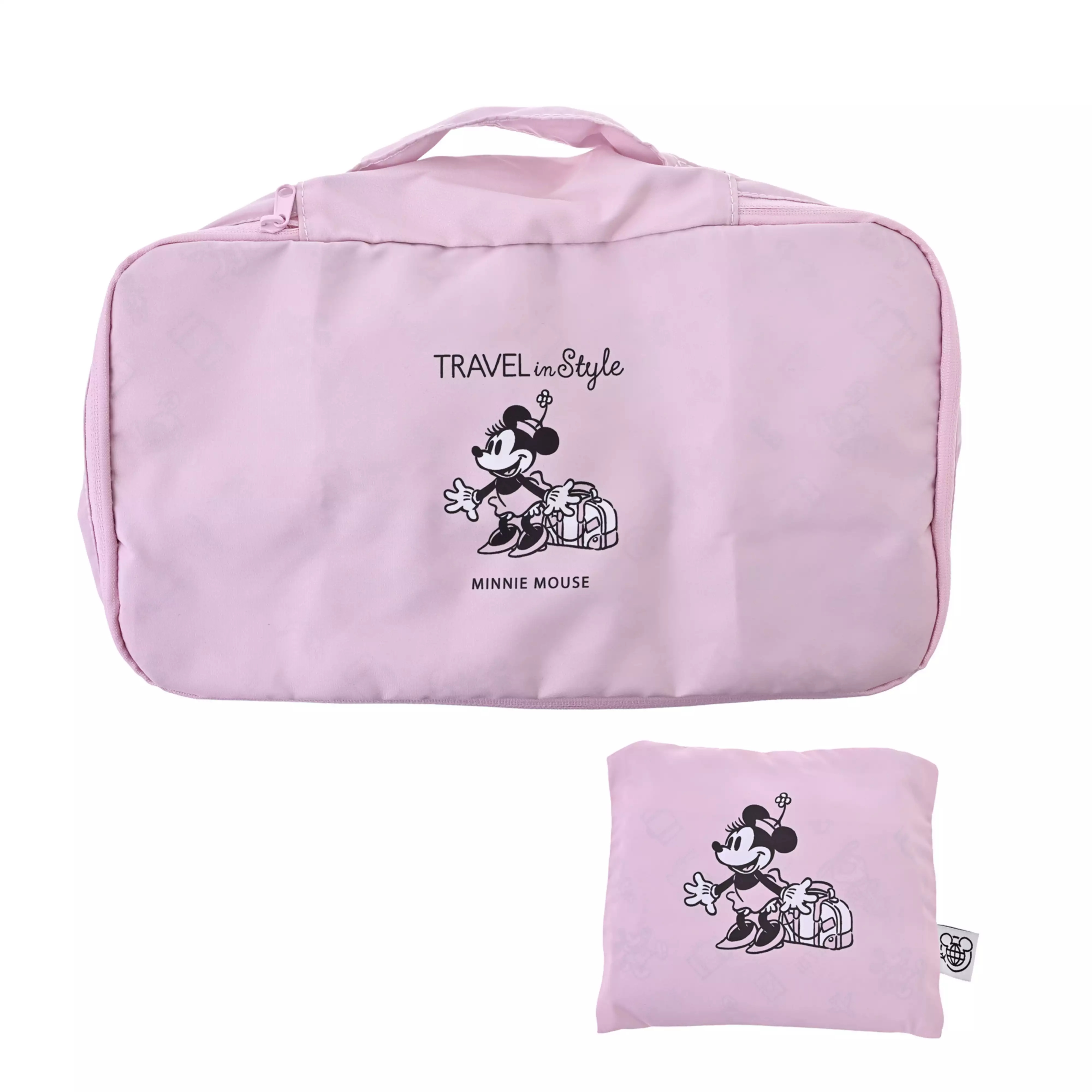 🌸 【預訂】Minnie 折疊壓縮收納袋 (S) - Disney Magical Travel