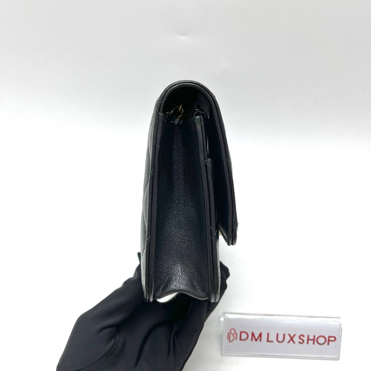Chanel Black Lambskin CC WOC (Serial 28, Y: 2019)