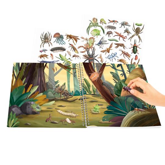 Explorer Stickerworld With Relief-Stickers