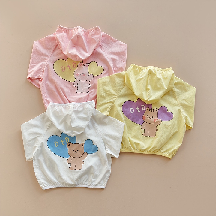 26S/S🌸DTD軟萌愛心氣球系列-輕薄防風外套