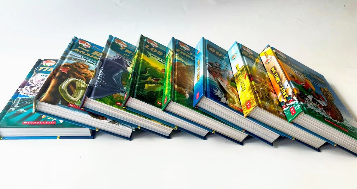 Geronimo Stilton Journey Through Time 8 books 老鼠記者時空穿梭世界8冊    S66