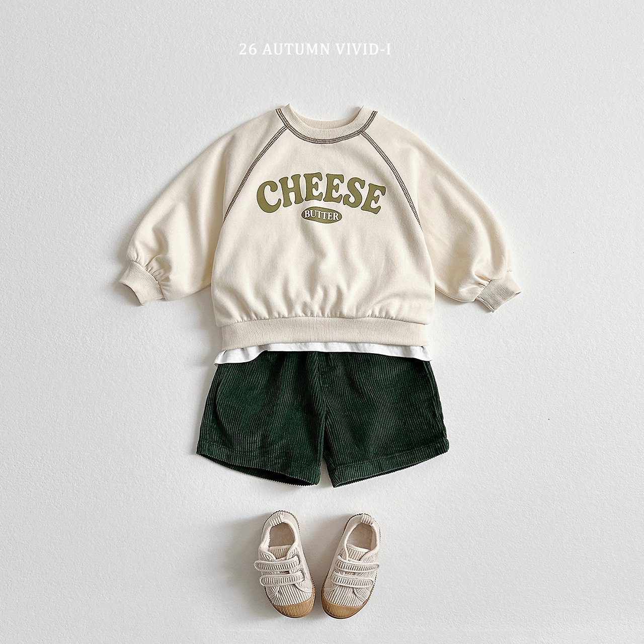 Vivid | Cheese stitch man to man