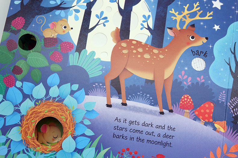 Usborne Woodland Sounds森林的聲音發聲書