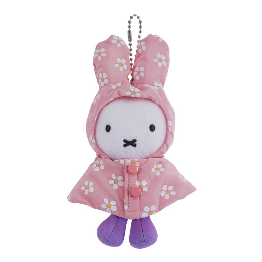 救救3小兔B行動 [日本直送] Miffy Style限定 Miffy雨衣掛件公仔 (新色)