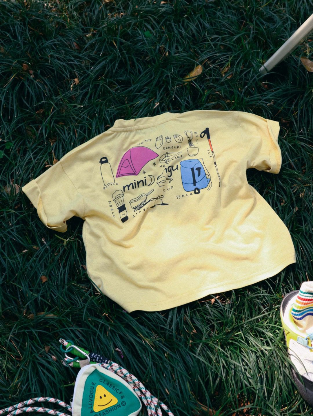 $69件。2件起$60件。夏季背後印花圓領短袖