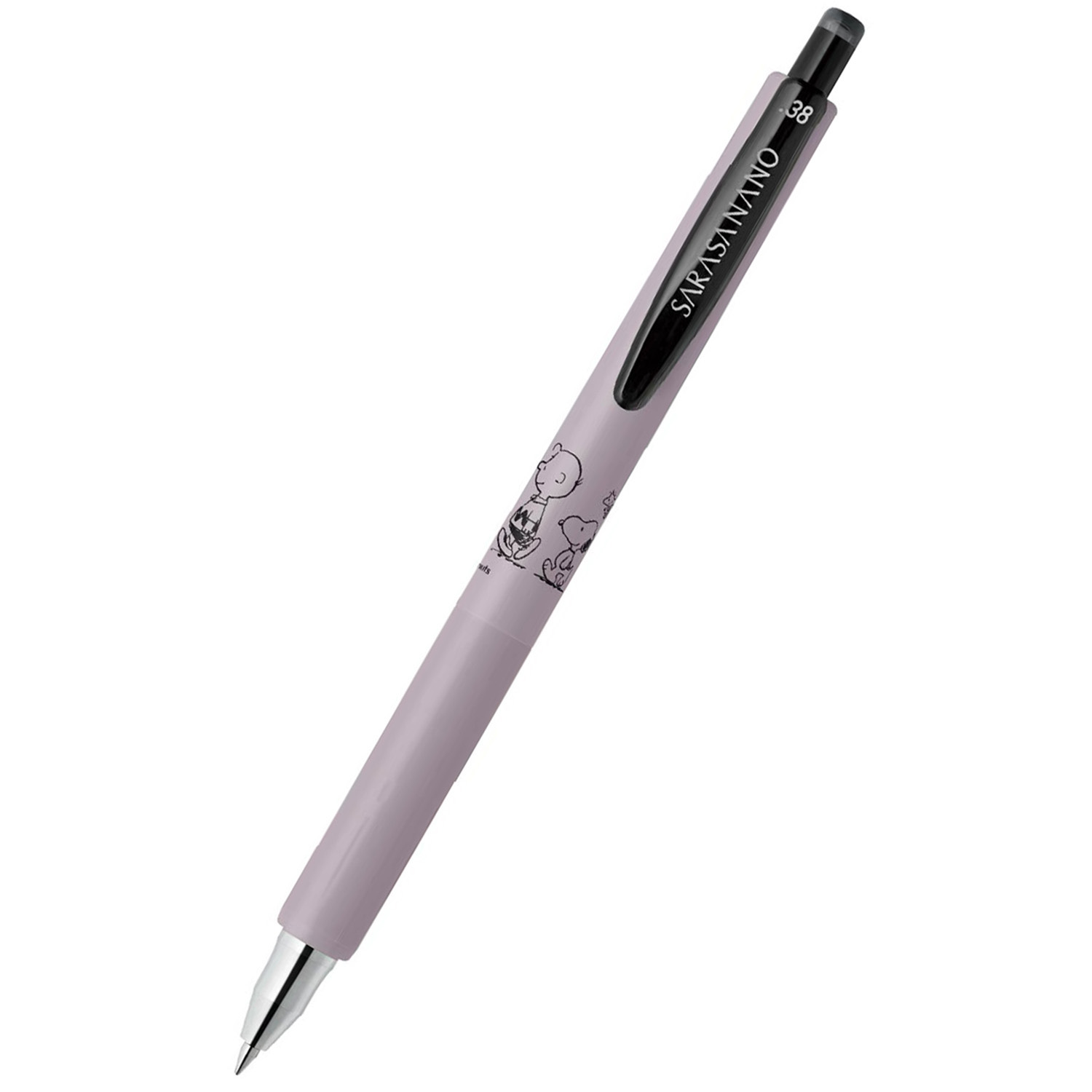 現貨｜限定 Snoopy 日本製 Zebra SARASA NANO 0.38mm 黑色 啫喱筆 (JJX72-SN26-BK)