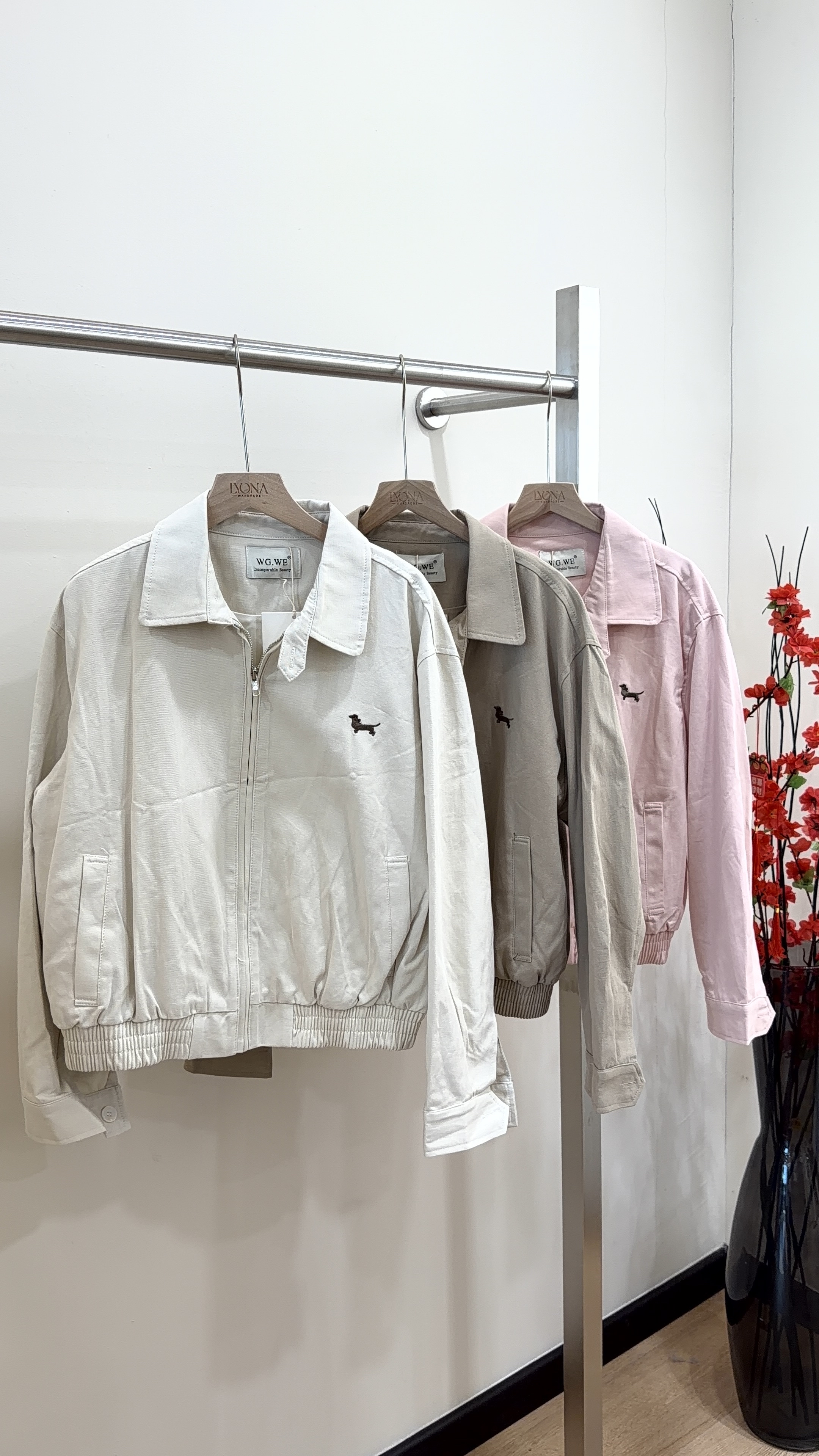 W7472长袖牛仔外套