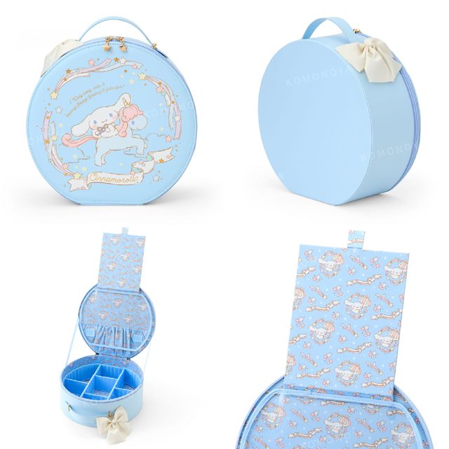 Sanrio 圓形硬殼手提化妝箱 
