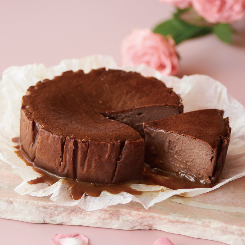 MR. CHEESECAKE 巴斯克起司蛋糕 - 可可生焦糖 (1個)